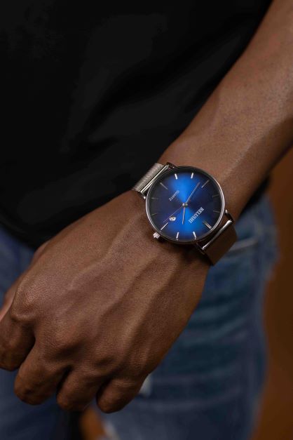 Men's Stainless Steel Casual Quarts Watch